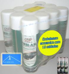 Spray (tipo Granada) limpa ar Condicionado 12 pçs  - 200ml