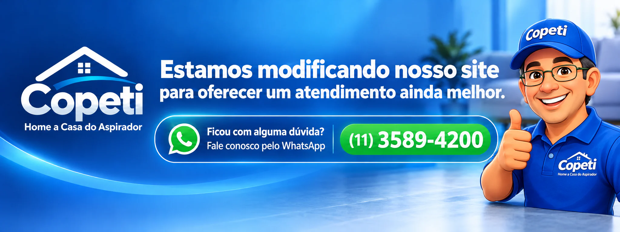 Estamos de casa nova! Estamos mudando nosso site para atender você ainda melhor. Copeti.com.br — acesse e confira.
